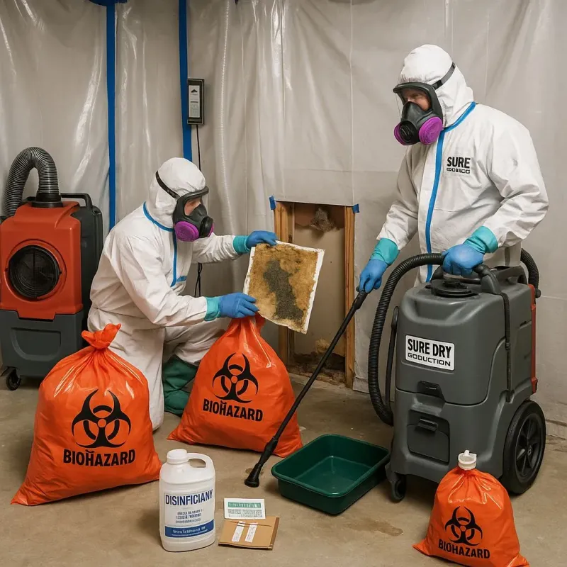 Contaminated Water Handling Protocols process in Marion, AR
